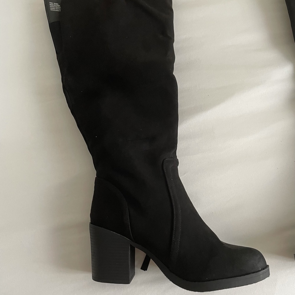 COPY - SO Okapi Black Knee High Boots BRAND NEW Size 10